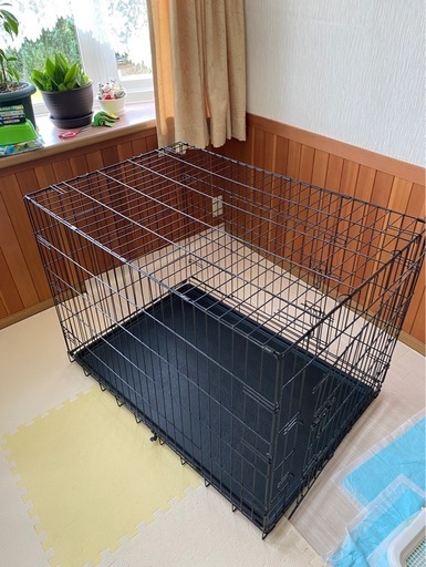 折り畳み式　大型犬用ケージ