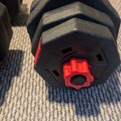 可変ダンベル20kg x 2セットの画像