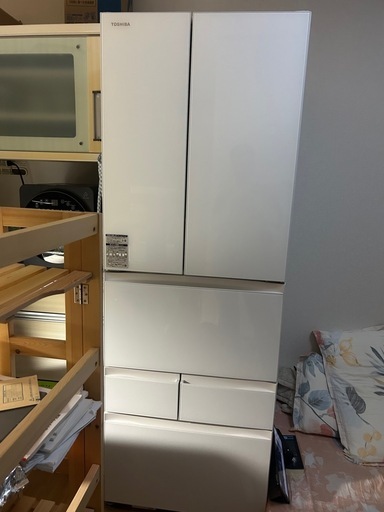 Toshiba 509L冷蔵庫　6ドア　新品に近い　2024／11年モデル