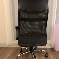 オフィスチェア　黒　
の画像
