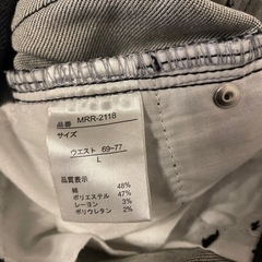 お取引済み黒デニムの画像