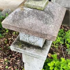 石灯籠　灯篭の画像