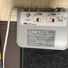 SANYO ホットカーペット ダークグレー の画像