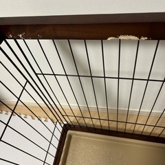 犬用ケージ　大型　仕切りドア付きの画像