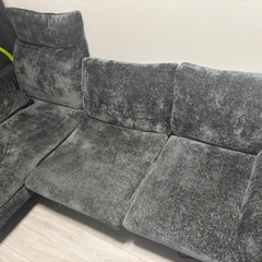 使用1年 カウチソファの画像