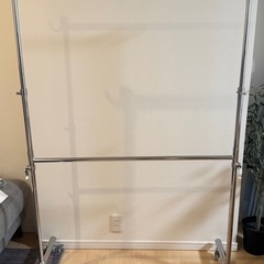 【美品】川口工器 頑丈ハンガーラック（幅116cm） 耐荷重100kgの画像