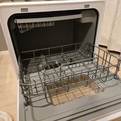 【ほぼ新品】工事不要！THANKO ラクア ファミリーワイド 食器洗い乾燥機（5人分）の画像