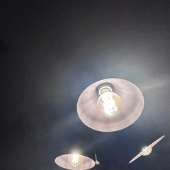 ヴィンテージ風ライトRUSTY FOUR CUP LIGHT L-0020 シーリング ハモサ HERMOSA　の画像