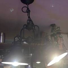 ヴィンテージ風ライトRUSTY FOUR CUP LIGHT L-0020 シーリング ハモサ HERMOSA　の画像