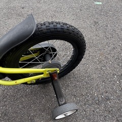 子供用自転車14インチコマありの画像