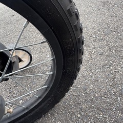 子供用自転車14インチコマありの画像