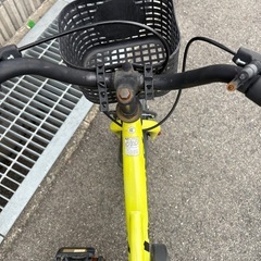 子供用自転車14インチコマありの画像