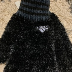 【募集中】アディダス　ボア手袋　ブラック　新品未使用の画像