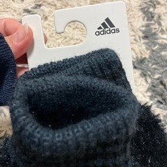 【募集中】アディダス　ボア手袋　ブラック　新品未使用の画像