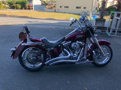 バンス＆ハインズ　ソフテイル用　フルエキマフラー