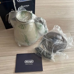 新品同様！！【De'Longhi】電気ケトル 1.01Lの画像