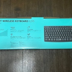 (新品未開封)ワイヤレスキーボード ロジクール K295295の画像