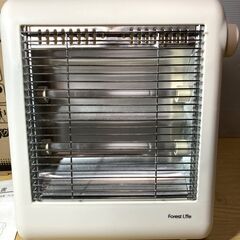 フォレストライフ　600W 電気ストーブ　FL-600　箱・取説付きの画像