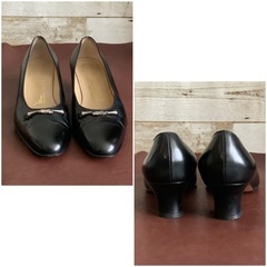 サルバトーレフェラガモ【22.5㎝位】パンプス☆クリーニングお手入れ済6329の画像