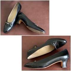 サルバトーレフェラガモ【22.5㎝位】パンプス☆クリーニングお手入れ済6329の画像