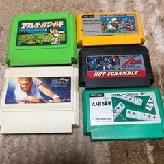ファミコン　ソフト付きの画像