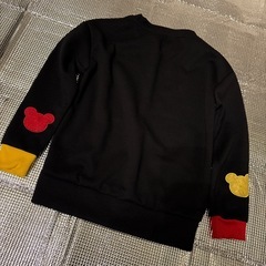 決まり 子供トレーナー　黒系　120cmの画像