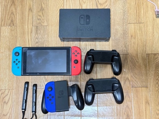 Nintendo Switch ネオンブルー/ネオンレッド 本体とおまけおまけ