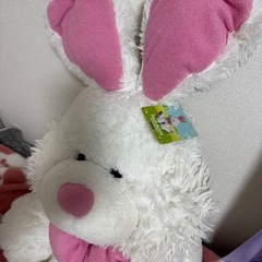 コストコ　うさぎ　ぬいぐるみ　BIG　白の画像