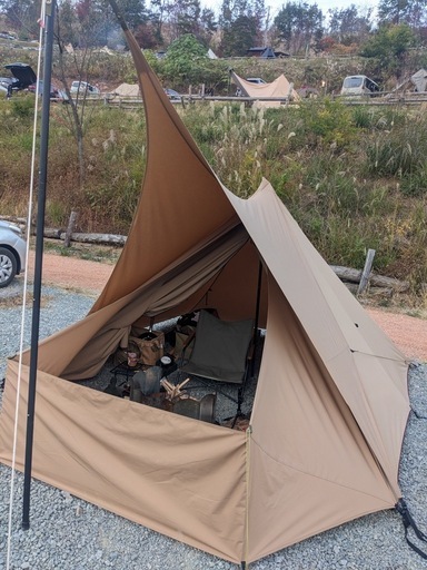 ①パンダTC②シルス170TC③フロントヤード170TC④エンデュリスタン トルネード 2 (M)のテント4点セット