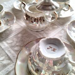 新品 TK Lovely Pearl 　カップ＆ソーサー　ティーカップ　パールの画像