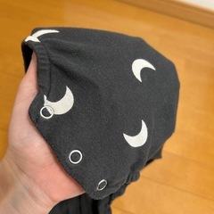 オーガニックズー 月模様 ロンパース6〜12mの画像