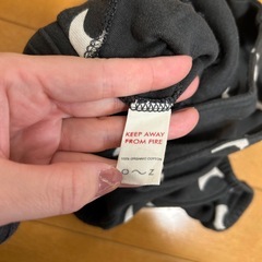 オーガニックズー 月模様 ロンパース6〜12mの画像