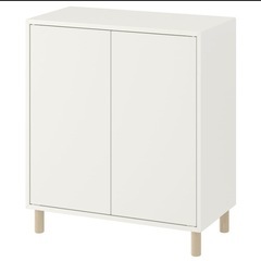 IKEA エーケトキャビネット白の画像