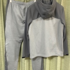 NIKE ナイキ　THERMA-FIT セットアップジャージ グレー　サイズL  上下セット ナイキ NIKE パーカー グレー の画像