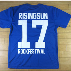 RSR ライジングサンロックフェスティバル2017 GAN-BAN　Tシャツ　Sサイズ　青　RisingSun RockFestivalの画像