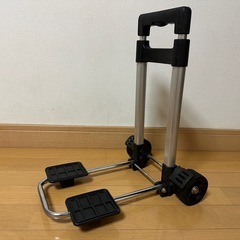 🉐アウトドア折り畳みキャリーカーの画像