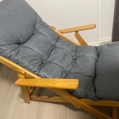 ニトリ　1人用ソファの画像