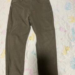 二枚セットスキニーパンツの画像