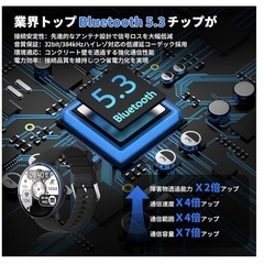【新品】スマートウォッチの画像