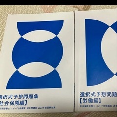 2023 2024 セット　社会保険労務士　予想問題集　フォーサイト　スピード合格講座　選択式　択一式の画像