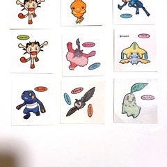 ポケモンシール デコキャラ 12枚セット おまけつき  ポケモンデコキャラシール  ピカチュウ  ポケットモンスターの画像