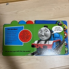 THOMAS&FRIENDS 英語絵本　The steam teamの画像