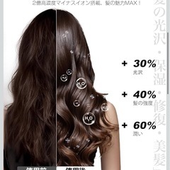【決定】新品　マイナスイオンドライヤーの画像