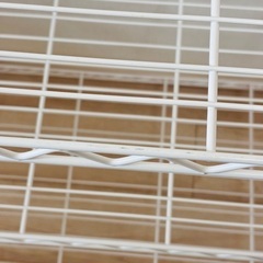 スチールラック　ホワイトの画像