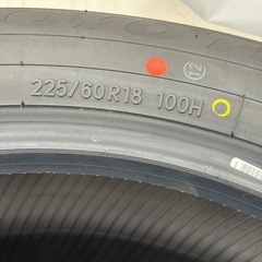 新車外し　40系アルファード　純正タイヤ　4本セット　225/60r18r18の画像