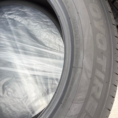 新車外し　40系アルファード　純正タイヤ　4本セット　225/60r18r18の画像