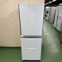 170 送料設置無料★三菱　自動製氷機能付き大型冷蔵庫　335Lの画像