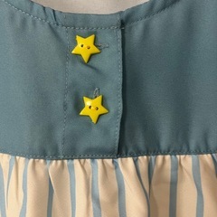 アウトレット新品　ノンタン　M～L エプロン　　ブルー系の画像