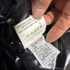 MONCLER モンクレール　ダウン　ブラック　メンズの画像