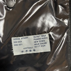 MONCLER モンクレール　ダウン　ブラック　メンズの画像